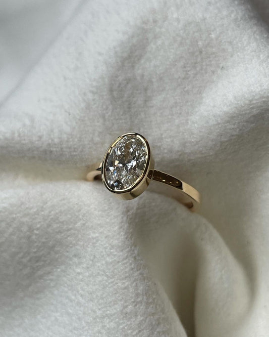 2.5ct Oval Cut Full Bezel Lab Grown Diamond Ring Brides and grooms alike can celebrate their love story with this sophisticated engagement ring, diamond ring, gold engagement ring, luxury bridal jewelry, wedding accessories YouTube Amazon Facebook Weather Google Gmail Wordless WhatsApp Web Translate News blog post ring ceremony Article Life Money 2025 design Ring Ceremony Diamond Shape Diamond Ring Surat Diamond India Market Diamond Ring for Her Diamond Ring for Men Diamond Ring Women Engagement Ring