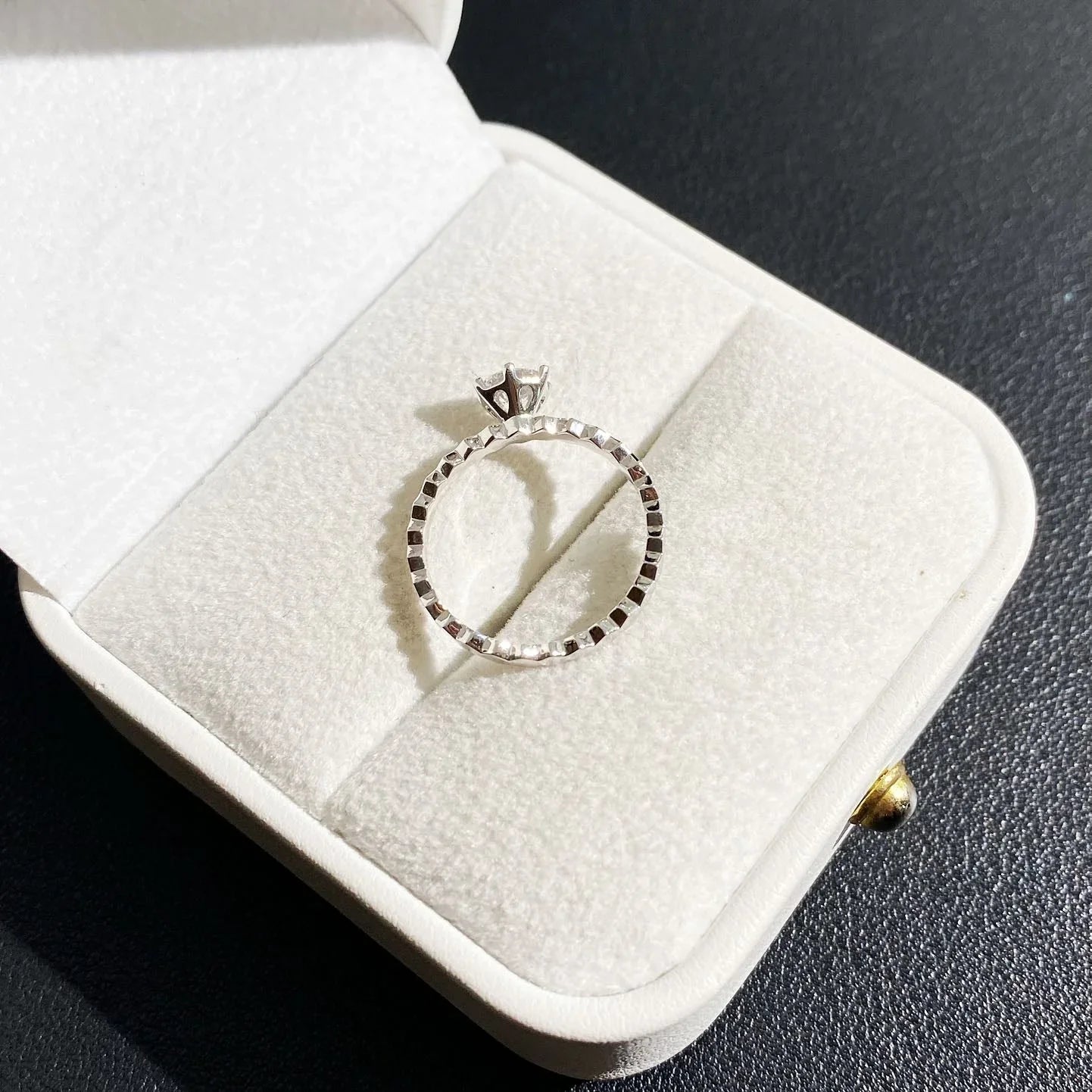 0.70 TCW round solitaire lab grown diamond ring, IGI certified basket setting bridal engagement ring, fine jewelry anniversary gift