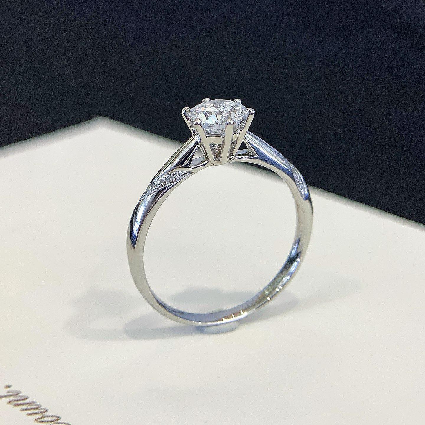0.70TCW Round Lab Grown Diamond Engagement Ring | Basket Pavé Solitaire Setting | IGI Certified 