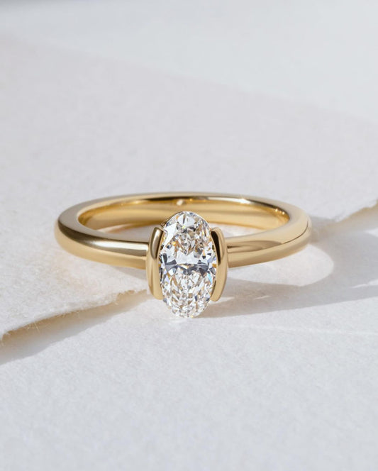 1.5ct Oval Cut Half Bezel Lab Grown Diamond Ring Classic Minimalist Engagement Ring and wedding gift luxury and sophistication. This ring isn't just for engagement Ring, proposals, weddings, or premium jewelry collections. YouTube Amazon Facebook Weather Google Gmail Wordless WhatsApp Web Translate News blog post ring ceremony Article Life Money 2025 design Ring Ceremony Diamond Shape Diamond Ring Surat Diamond India Market Diamond Ring for Her Diamond Ring for Men Diamond Ring Women Engagement Ring Finger 