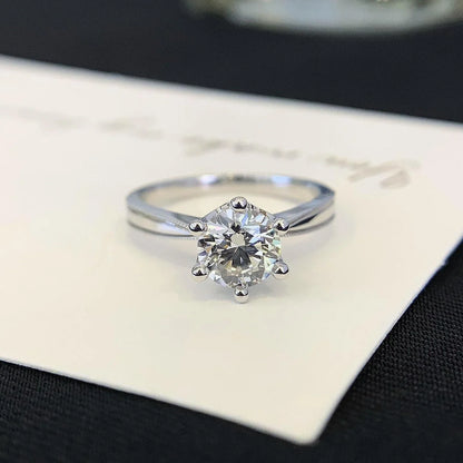 1.20ct Round Lab Grown Diamond Engagement Ring | Basket Pavé Setting | IGI Certified 