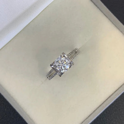 Elegant 1.20ct round lab grown diamond ring with split shank setting, IGI certified engagement ring, timeless bridal jewelry style