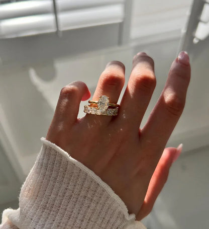 1.50ct radiant lab created diamond eternity ring, full eternity band, anniversary ring, bridal wedding jewelry for women