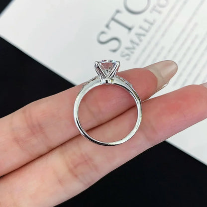 1.80TCW Round Lab Grown Diamond Engagement Ring | Solitaire Pavé Setting with 1.70ct Center | IGI Certified 