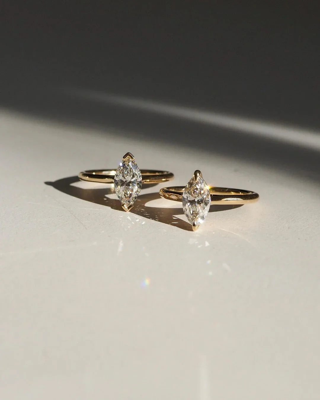 1ct marquise solitaire diamond ring, minimalist engagement ring, promise ring for her, elegant bridal jewelry, wedding gift for women
