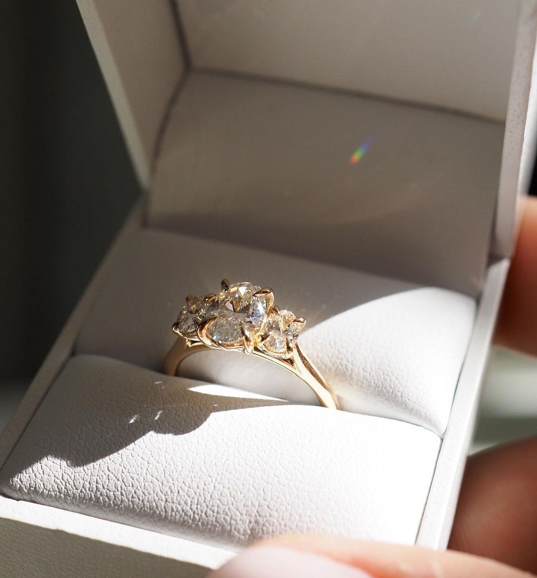 2.5ct Oval Cut Trio Lab Grown Diamond Ring  Minimalist gold band with a single brilliant diamond, designed for understated elegance. Artisan-crafted gold ring with geometric diamond settings for a contemporary touch. YouTube Amazon Facebook Weather Google Gmail Wordless WhatsApp Web Translate News blog post ring ceremony Article Life Money 2025 design Ring Ceremony Diamond Shape Diamond Ring Surat Diamond India Market Diamond Ring for Her Diamond Ring for Men Diamond Ring Women Engagement Ring Finger For 