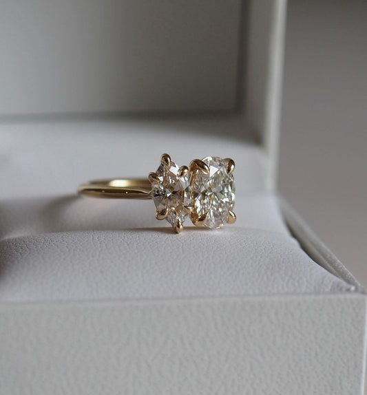 2.5tcw Marquise & Oval Toi Et Moi Lab Grown Diamond Ring This diamond ring Whether you're planning a proposal, celebrating an anniversary, or looking for the ideal wedding band, this exquisite piece of jewelry will stand out. YouTube Amazon Facebook Weather Google Gmail Wordless WhatsApp Web Translate News blog post ring ceremony Article Life Money 2025 design Ring Ceremony Diamond Shape Diamond Ring Surat Diamond India Market Diamond Ring for Her Diamond Ring for Men Diamond Ring Women Engagement Ring 