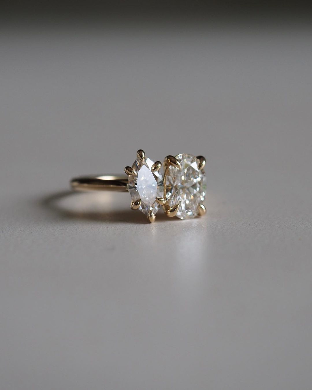 2.5tcw Marquise & Oval Toi Et Moi Lab Grown Diamond Ring The sleek gold band complements the brilliance of the diamond, creating a harmonious balance of luxury and sophistication. This ring isn't just for engagements Ring, proposals, weddings, or premium jewelry collections. YouTube Amazon Facebook Weather Google Gmail Wordless WhatsApp Web Translate News blog post ring ceremony Article Life Money 2025 design Ring Ceremony Diamond Shape Diamond Ring Surat Diamond India Market Diamond Ring for Her Diamond 