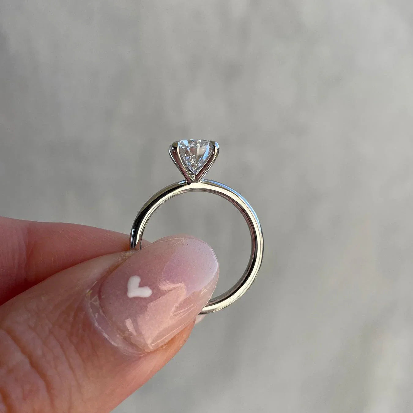 2.50ct Pear Lab Grown Diamond Engagement Ring | Classic Solitaire Setting | IGI Certified 