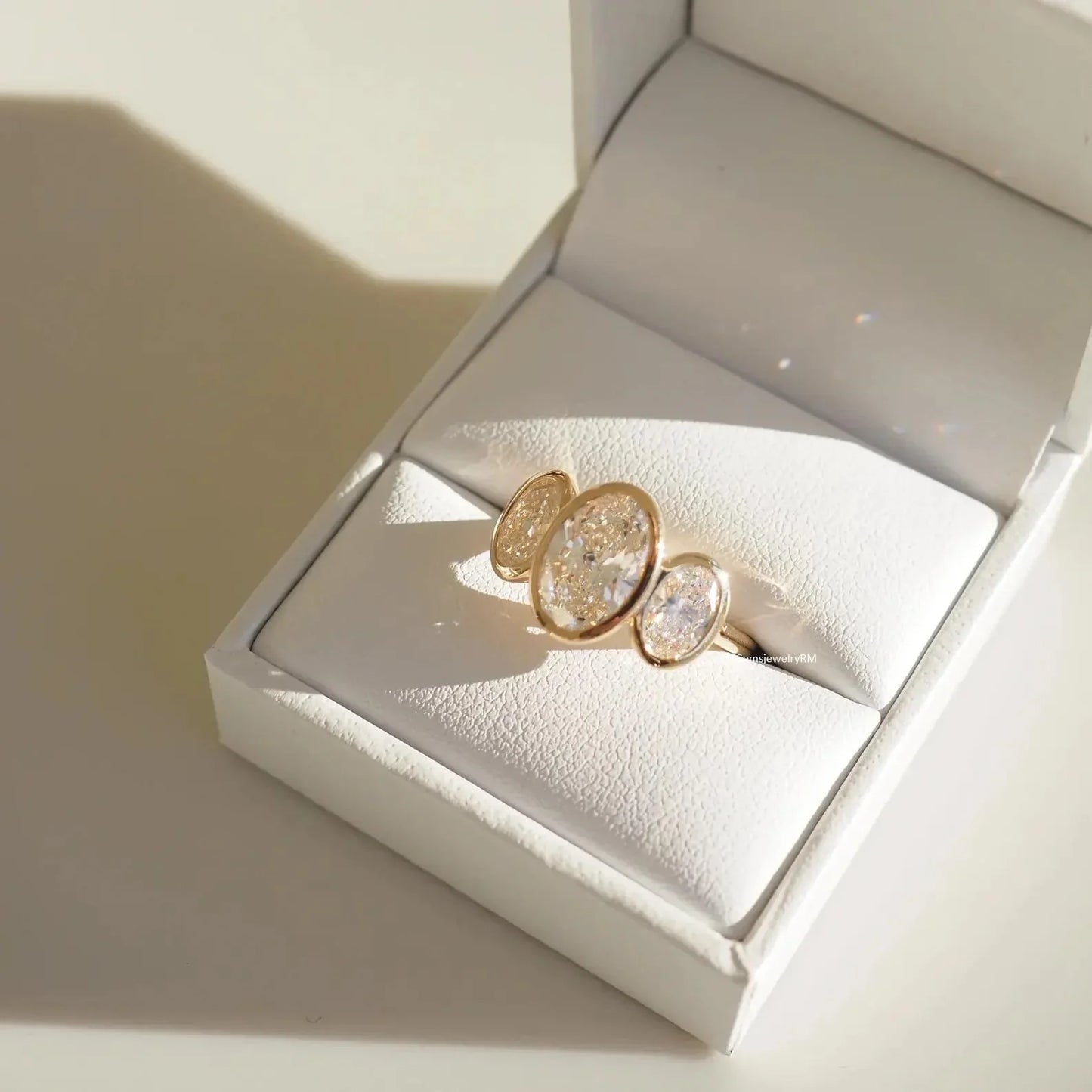 2ct Full Bezel Oval Cut Lab Diamond Ring Classic Engagement ring, Anniversary Gift and promise ring for Her 