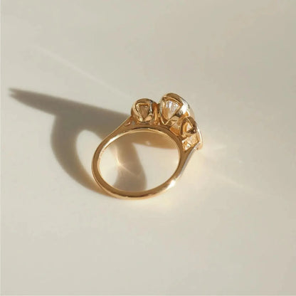 2ct Full Bezel Oval Cut Lab Diamond Ring Classic Engagement ring, Anniversary Gift and promise ring for Her 