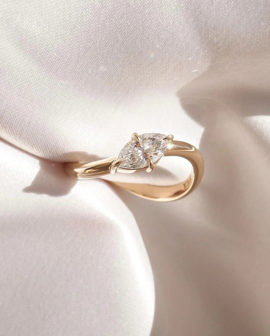 2ct Pear Cut Lab Grown Diamond Ring Classic Engagement ring, Anniversary Gift and promise ring for Her 