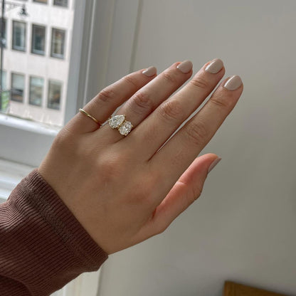 2ct Pear & Oval Toi Et Moi Lab Grown Diamond Ring Shimmering solitaire diamond set on a sleek gold band, perfect for timeless elegance. Ornate diamond-studded gold ring with a floral motif, ideal for bridal jewelry. YouTube Amazon Facebook Weather Google Gmail Wordless WhatsApp Web Translate News blog post ring ceremony Article Life Money 2025 design Ring Ceremony Diamond Shape Diamond Ring Surat Diamond India Market Diamond Ring for Her Diamond Ring for Men Diamond Ring Women Engagement Ring Finger For Her