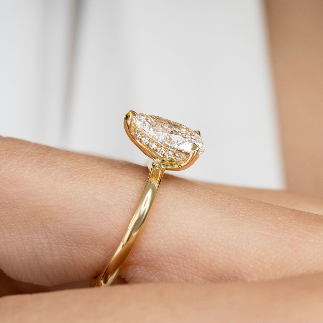 3.5ct Pear Cut Lab Grown Diamond With three Claw Shimmering solitaire diamond set on a sleek gold band, perfect for timeless elegance. Ornate diamond-studded gold ring with a floral motif, ideal for bridal jewelry. YouTube Amazon Facebook Weather Google Gmail Wordless WhatsApp Web Translate News blog post ring ceremony Article Life Money 2025 design Ring Ceremony Diamond Shape Diamond Ring Surat Diamond India Market Diamond Ring for Her Diamond Ring for Men Diamond Ring Women Engagement Ring Finger For Her 