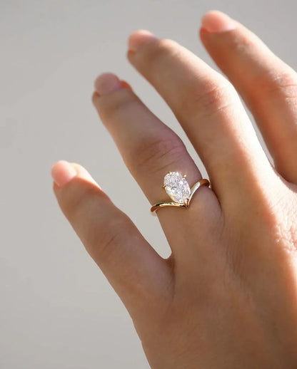 3.50ct oval lab grown diamond solitaire ring IGI certified minimalist engagement wedding ring classic bridal jewelry marriage gift for women her