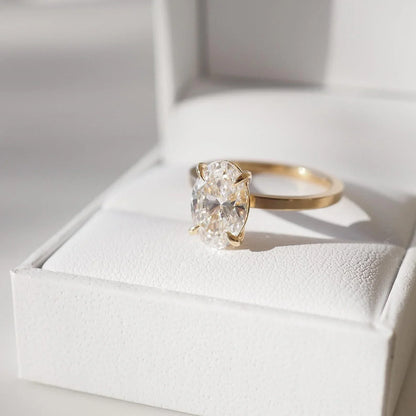 3.5ct Oval Cut Diamond Ring Luxurious diamond Ring, Wedding Ring, Anniversary and Promise Ring For Her 