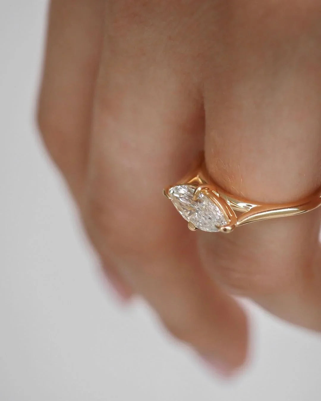 3ct marquise lab grown diamond solitaire ring IGI certified luxury engagement ring wedding ring anniversary promise ring fine jewelry for her