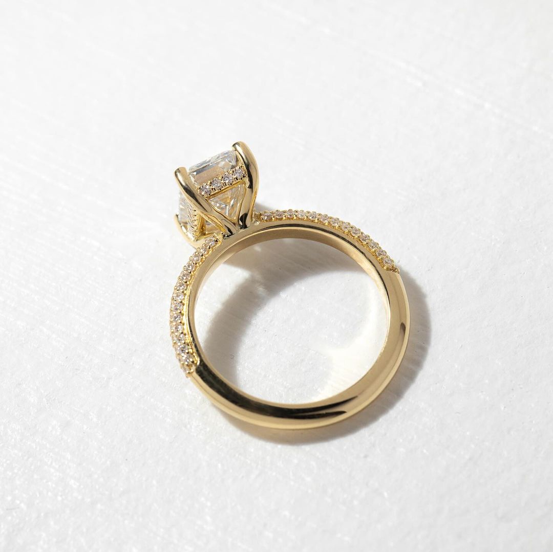 3ct Emerald Hidden Halo with Pave Band Lab Grown Diamond Ring The sleek gold band complements the brilliance of the diamond, creating a harmonious balance of luxury and sophistication. This ring isn't just for engagements Ring, proposals, weddings, or premium jewelry collections. YouTube Amazon Facebook Weather Google Gmail Wordless WhatsApp Web Translate News blog post ring ceremony Article Life Money 2025 design Ring Ceremony Diamond Shape Diamond Ring Surat Diamond India Market Diamond Ring for Her 