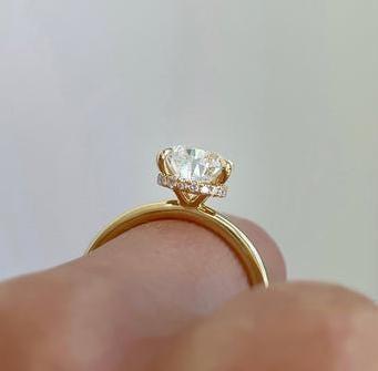 4.50 CT pear lab grown diamond engagement ring IGI certified solitaire setting bridal wedding ring luxury gift for her women timeless diamond ring
