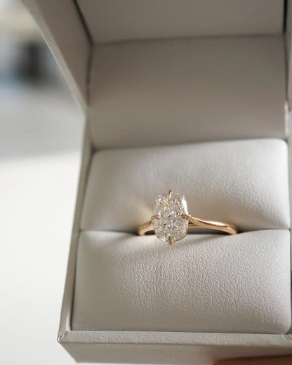 Luxury Radiant Cut 6.5 CT Lab Grown Diamond Solitaire Ring Engagement Wedding Anniversary Birthday Gift for Women IGI Certified Elegant Jewelry