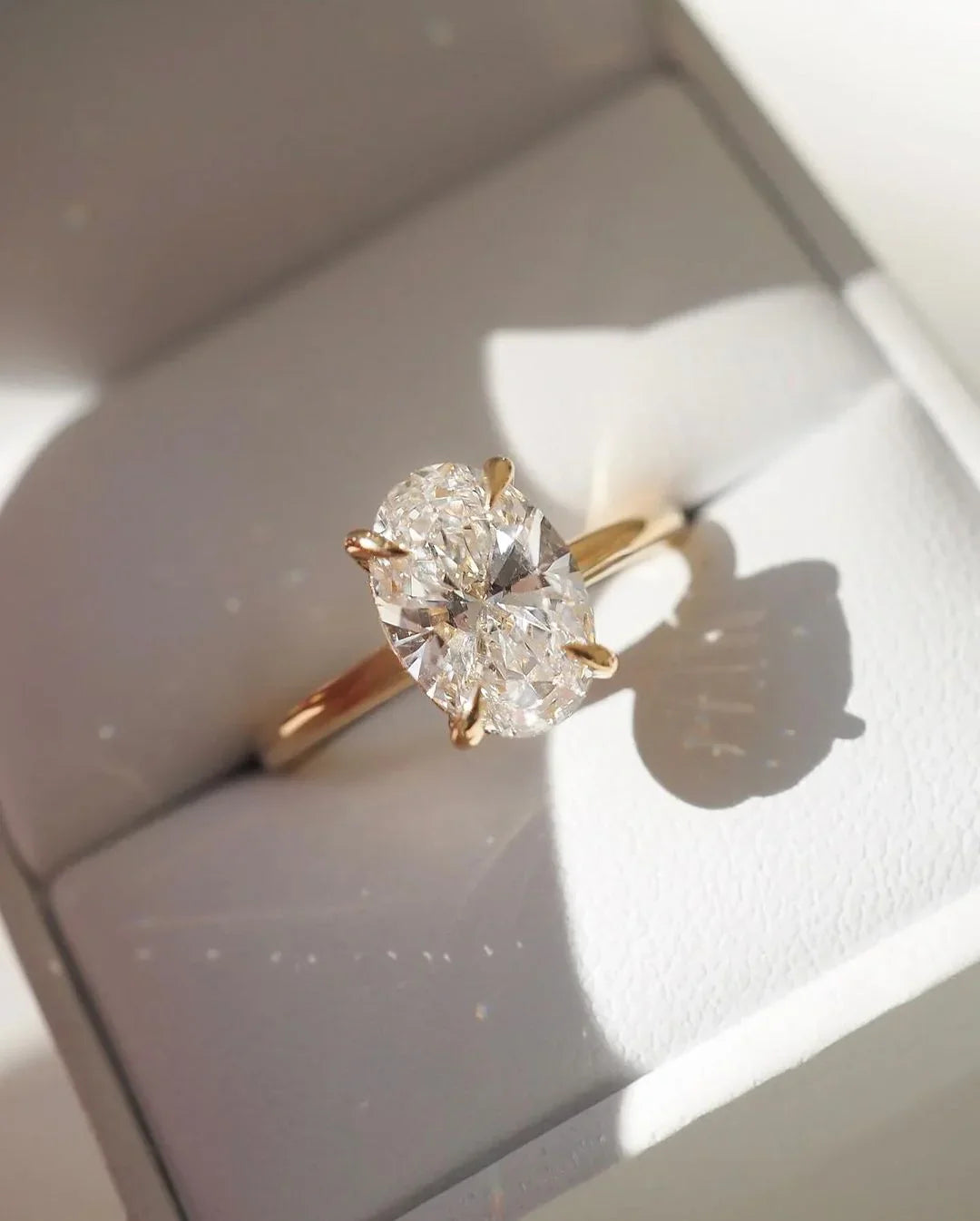 7ct Oval Solitaire Lab Grown Diamond Ring Vintage-Inspired Wedding Ring, Engagement Ring, and Bridal Gift for Women 