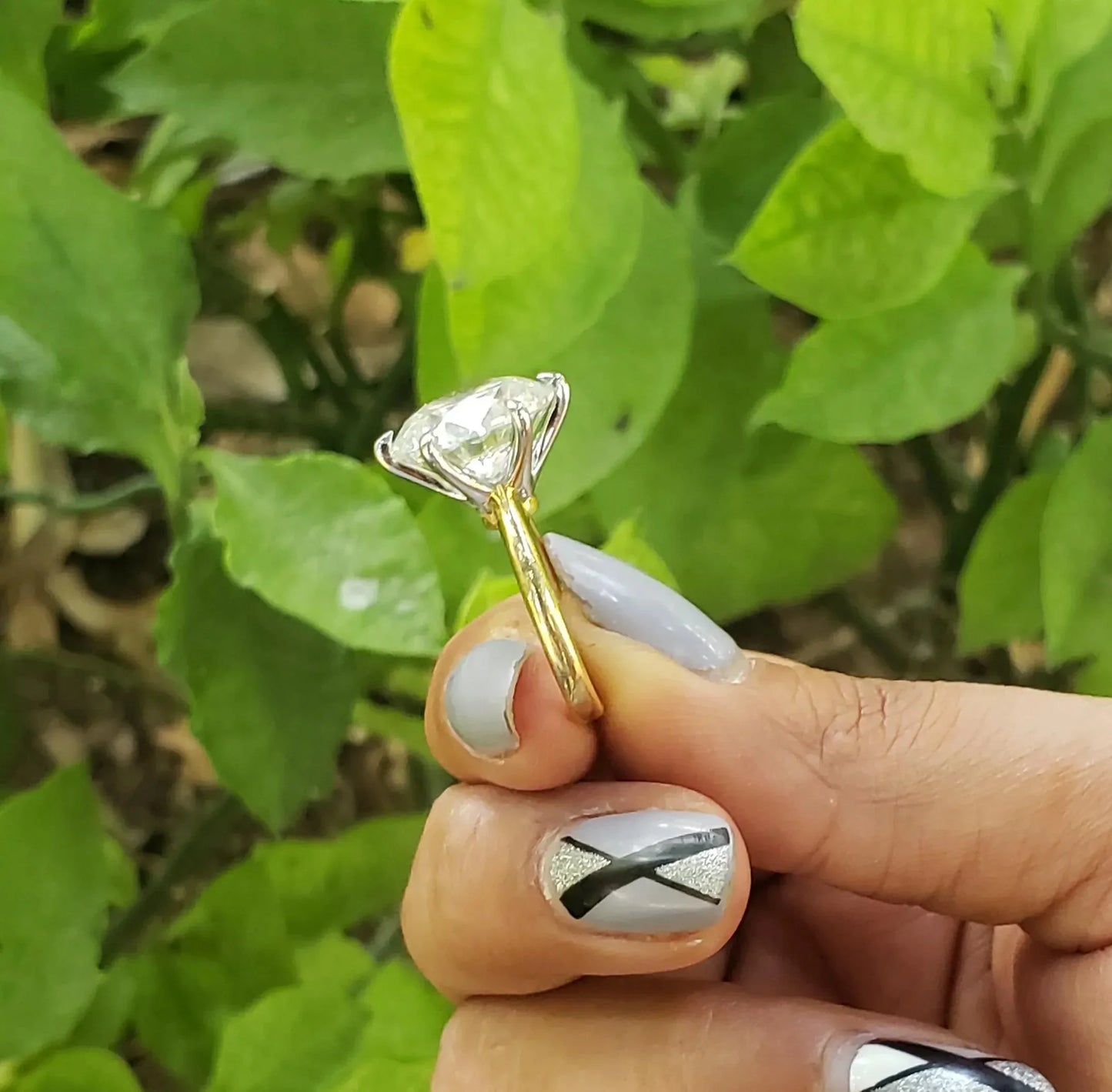 8.00 CT Round Lab Grown Diamond Engagement Ring | Solitaire Ring | IGI Certified 