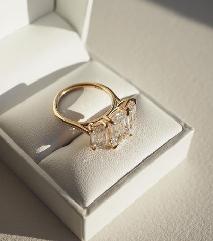 4ct Emerald Three Stone Lab Grown Diamond Ring this ring becomes the centerpiece of elegance, making it ideal for bridal photos, luxury fashion shoots, or gift guides. It's a favorite among those seeking meaningful, timeless pieces YouTube Amazon Facebook Weather Google Gmail Wordless WhatsApp Web Translate News blog post ring ceremony Article Life Money 2025 design Ring Ceremony Diamond Shape Diamond Ring Surat Diamond India Market Diamond Ring for Her Diamond Ring for Men Diamond Ring Women Engagement   