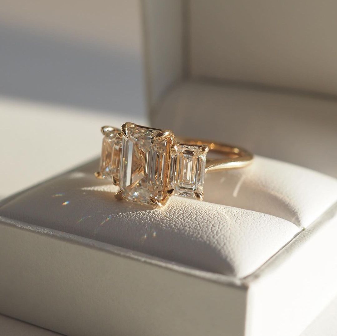 4ct Emerald Three Stone Lab Grown Diamond Ring  it’s a versatile accessory for any special occasion or as part of a high-end jewelry collection for engagement proposals, high-end jewelry lovers, and wedding occasions. YouTube Amazon Facebook Weather Google Gmail Wordless WhatsApp Web Translate News blog post ring ceremony Article Life Money 2025 design Ring Ceremony Diamond Shape Diamond Ring Surat Diamond India Market Diamond Ring for Her Diamond Ring for Men Diamond Ring Women Engagement Ring Finger For 