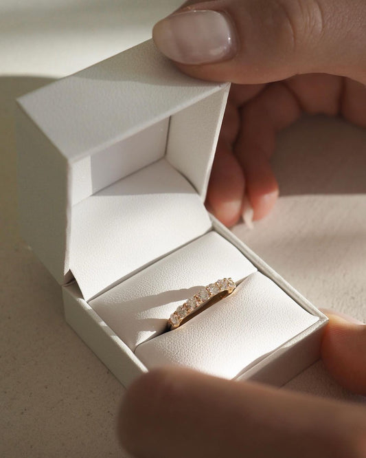 3mm Round Array Lab Grown Diamond Half Band Ring Eternity Band Premium diamond gold ring, crafted with intricate details and a refined finish. Classic gold band enhanced with shimmering diamonds, suitable for all occasions. Full Eternity Band Stackable Infinity Ring Wedding Band Stacking Ring old Eternity Ring Diamond Eternity Wedding Band Ring Full Eternity Diamond Ring Half Eternity band Ring set ring for women diamond Band Ring band ring gold Band Ring Design Ring Jewelry pretty Ring delicate Ring