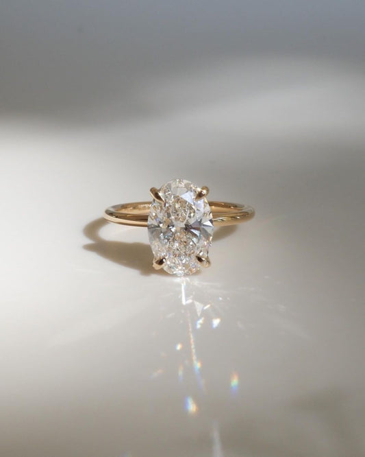 8ct Oval Cut Solitaire Lab Grown Diamond Ring Classic  diamond solitaire on a sleek gold band, highlighted on a manicured hand, perfect for wedding and engagement themes. diamond ring, gold engagement ring, luxury bridal jewelry, wedding accessories YouTube Amazon Facebook Weather Google Gmail Wordless WhatsApp Web Translate News blog post ring ceremony Article Life Money 2025 design Ring Ceremony Diamond Shape Diamond Ring Surat Diamond India Market Diamond Ring for Her Diamond Ring for Men Diamond Ring 