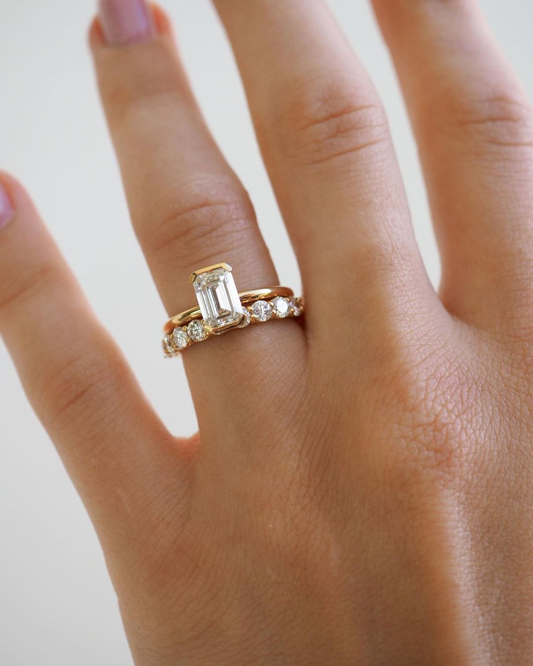 1.5ct Emerald Solitaire Lab Grown Diamond Ring Engagement Ring and Wedding Gift Ring, promise Gift her/women 