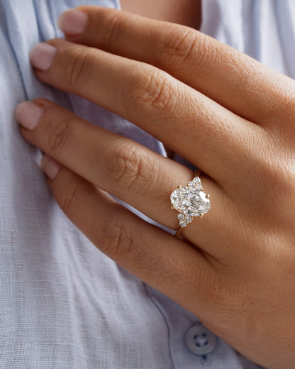 5ct Oval Cut Center Lab Grown Diamond With Two Side tiny Round Cut Lab Grown Diamond Refined gold ring with diamonds, a luxurious accessory for every woman. Luxurious handcrafted diamond gold ring with a unique vintage-inspired design. YouTube Amazon Facebook Weather Google Gmail Wordless WhatsApp Web Translate News blog post ring ceremony Article Life Money 2025 design Ring Ceremony Diamond Shape Diamond Ring Surat Diamond India Market Diamond Ring for Her Diamond Ring for Men Diamond Ring Women Engagement