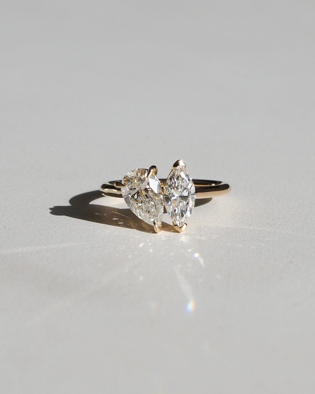 4tcw Pear & Marquise Toi Et Moi Lab Grown Diamond Ring Minimalist  diamond ring on a gold band, symbolizing timeless elegance, showcased on a naturally manicured hand. diamond ring, gold engagement ring, luxury bridal jewelry  and anniversary diamond ring YouTube Amazon Facebook Weather Google Gmail Wordless WhatsApp Web Translate News blog post ring ceremony Article Life Money 2025 design Ring Ceremony Diamond Shape Diamond Ring Surat Diamond India Market Diamond Ring for Her Diamond Ring for Men Diamond 