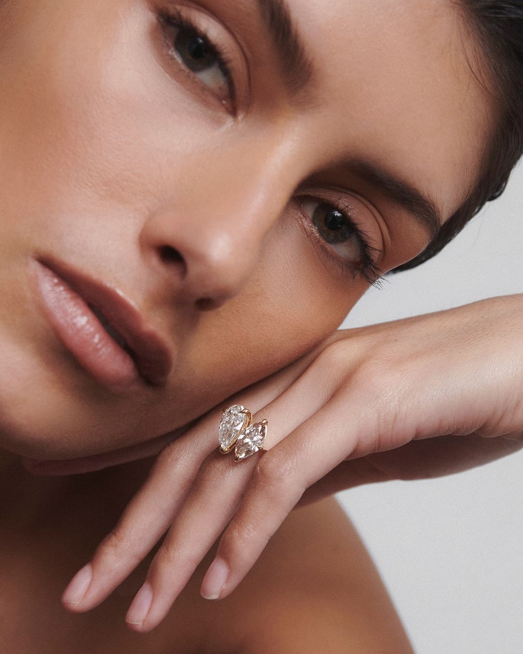 4tcw Pear and Marquise Cut Toi et Moi Lab Grown Diamond Ring  Elegant halo-style diamond gold ring with a captivating and sparkling centerpiece. Fine gold jewelry ring featuring a cluster of diamonds, embodying luxury and grace. YouTube Amazon Facebook Weather Google Gmail Wordless WhatsApp Web Translate News blog post ring ceremony Article Life Money 2025 design Ring Ceremony Diamond Shape Diamond Ring Surat Diamond India Market Diamond Ring for Her Diamond Ring for Men Diamond Ring Women Engagement Ring  