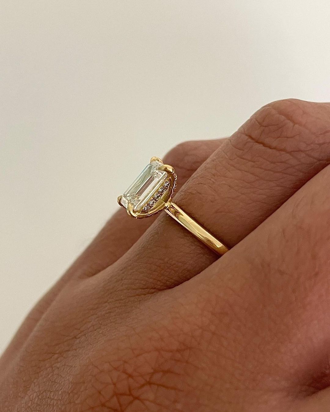 5.5ct Emerald Hidden Halo Lab Grown Diamond Ring diamond engagement ring with a sleek gold band, featured on a hand with a minimalist manicure. Ideal for bridal jewelry collections, luxury fashion, or romantic proposal moments. YouTube Amazon Facebook Weather Google Gmail Wordless WhatsApp Web Translate News blog post ring ceremony Article Life Money 2025 design Ring Ceremony Diamond Shape Diamond Ring Surat Diamond India Market Diamond Ring for Her Diamond Ring for Men Diamond Ring Women Engagement Ring