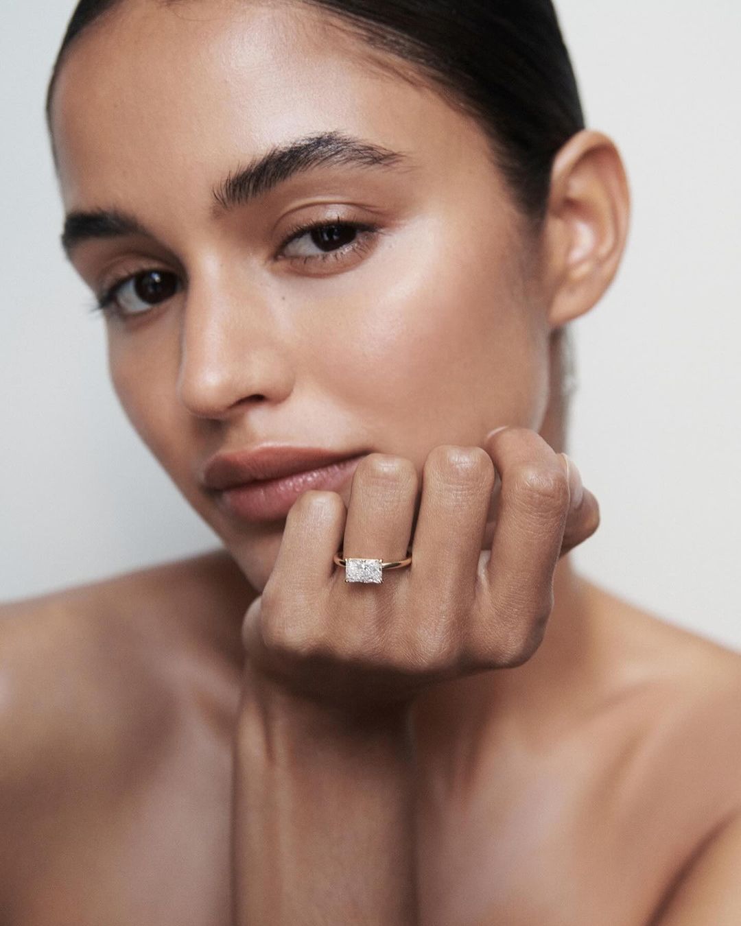 5ct Radiant Cut Lab Drown Diamond Solitaire Ring Luxury  diamond ring Close-up of an exquisite gold-band ring featuring a diamond, ideal for engagement celebrations or luxury jewelry enthusiasts. The soft manicure enhances the refined and elegant appeal. YouTube Amazon Facebook Weather Google Gmail Wordless WhatsApp Web Translate News blog post ring ceremony Article Life Money 2025 design Ring Ceremony Diamond Shape Diamond Ring Surat Diamond India Market Diamond Ring for Her Diamond Ring for Men Diamond 