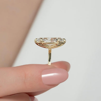 5.0ct Marquise Cut Lab Grown Diamond Solitaire Ring