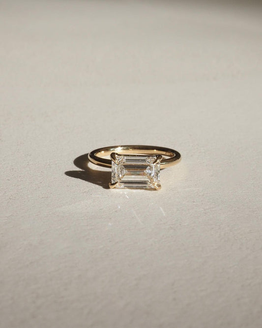 5ct Emerald Cut Lab Grown Diamond Solitaire Ring The sleek gold band enhances its modern yet classic appeal, offering a perfect balance of luxury and refinement. diamond ring, gold engagement ring, luxury bridal jewelry, wedding accessories, YouTube Amazon Facebook Weather Google Gmail Wordless WhatsApp Web Translate News blog post ring ceremony Article Life Money 2025 design Ring Ceremony Diamond Shape Diamond Ring Surat Diamond India Market Diamond Ring for Her Diamond Ring for Men Diamond Ring Women 