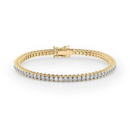 Oval Lab Grown Diamond Tennis Bracelet, EF Color, VS Clarity, IGI Certificate 6.5tcw 