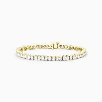Oval Shape Lab Diamond Tennis Bracelet, EF Color , VS Clarity, IGI Certificate 