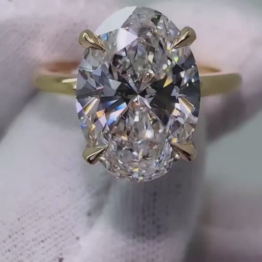 2.70 TCW lab grown diamond engagement ring IGI certified triple pavé halo bridal ring luxury sustainable diamond fine jewelry wedding ring