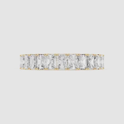 1.50ct Radiant Cut Full Eternity Lab Grown Diamond Band