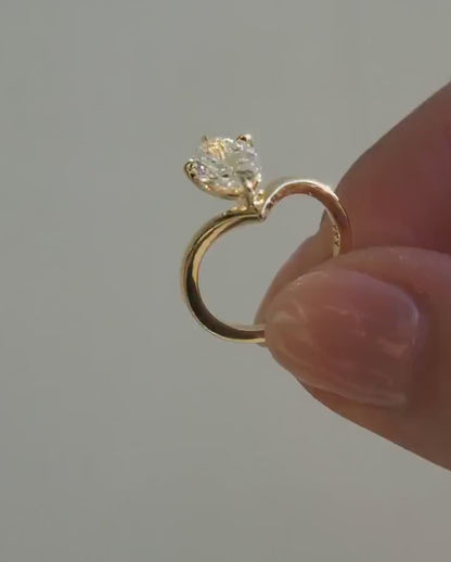3.50ct Oval Solitaire Lab Grown Diamond Ring Classic Minimalist Engagement Ring, Wedding Ring, Marriage Gift for Her/Women