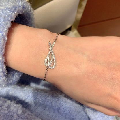 Round 0.50ct Lab Diamond Chain Bracelet | IGI Certified | EF Color | VS Clarity 